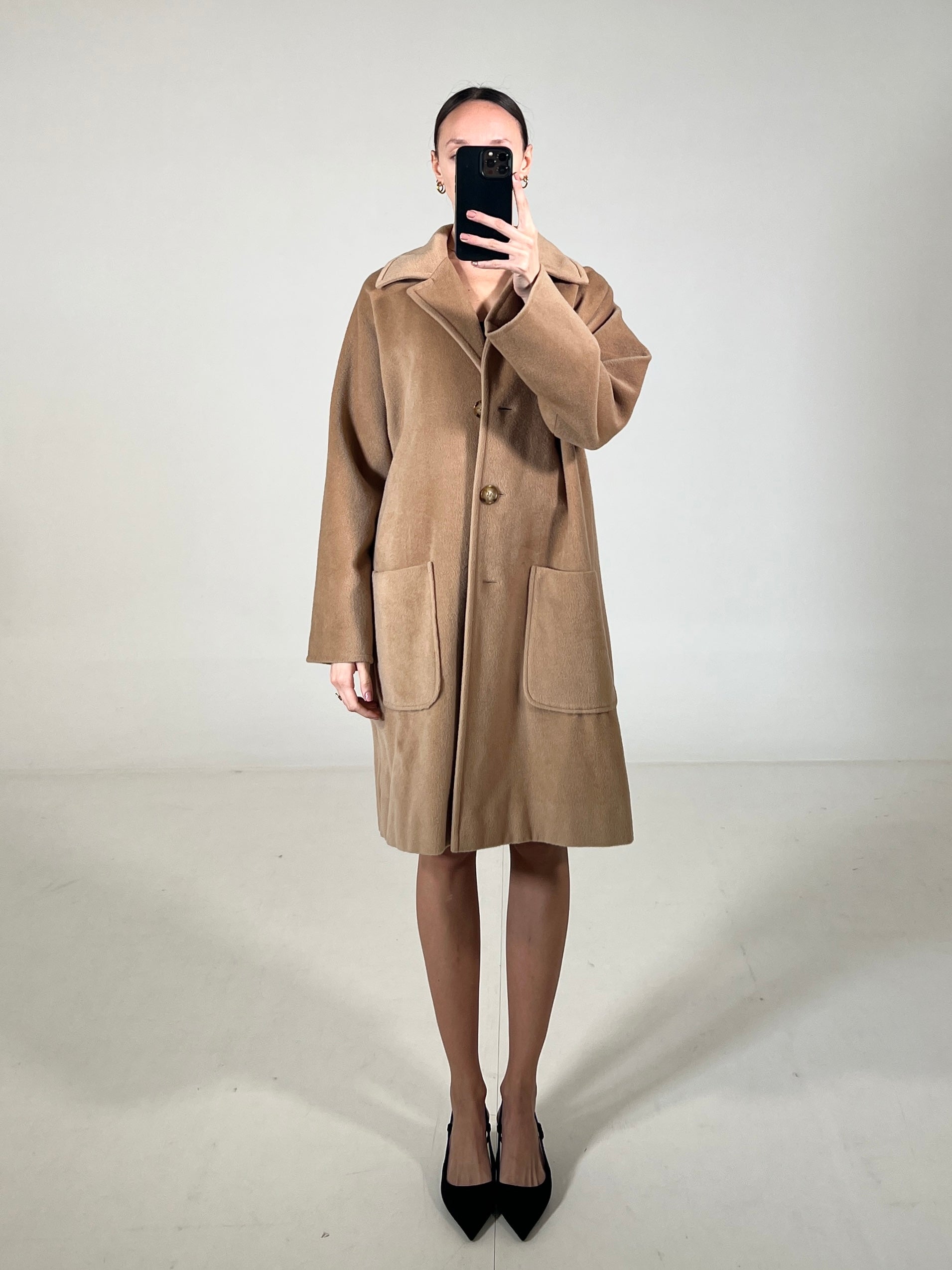 Cappotto vintage Max Mara cammello tg M – Apotheke vintage