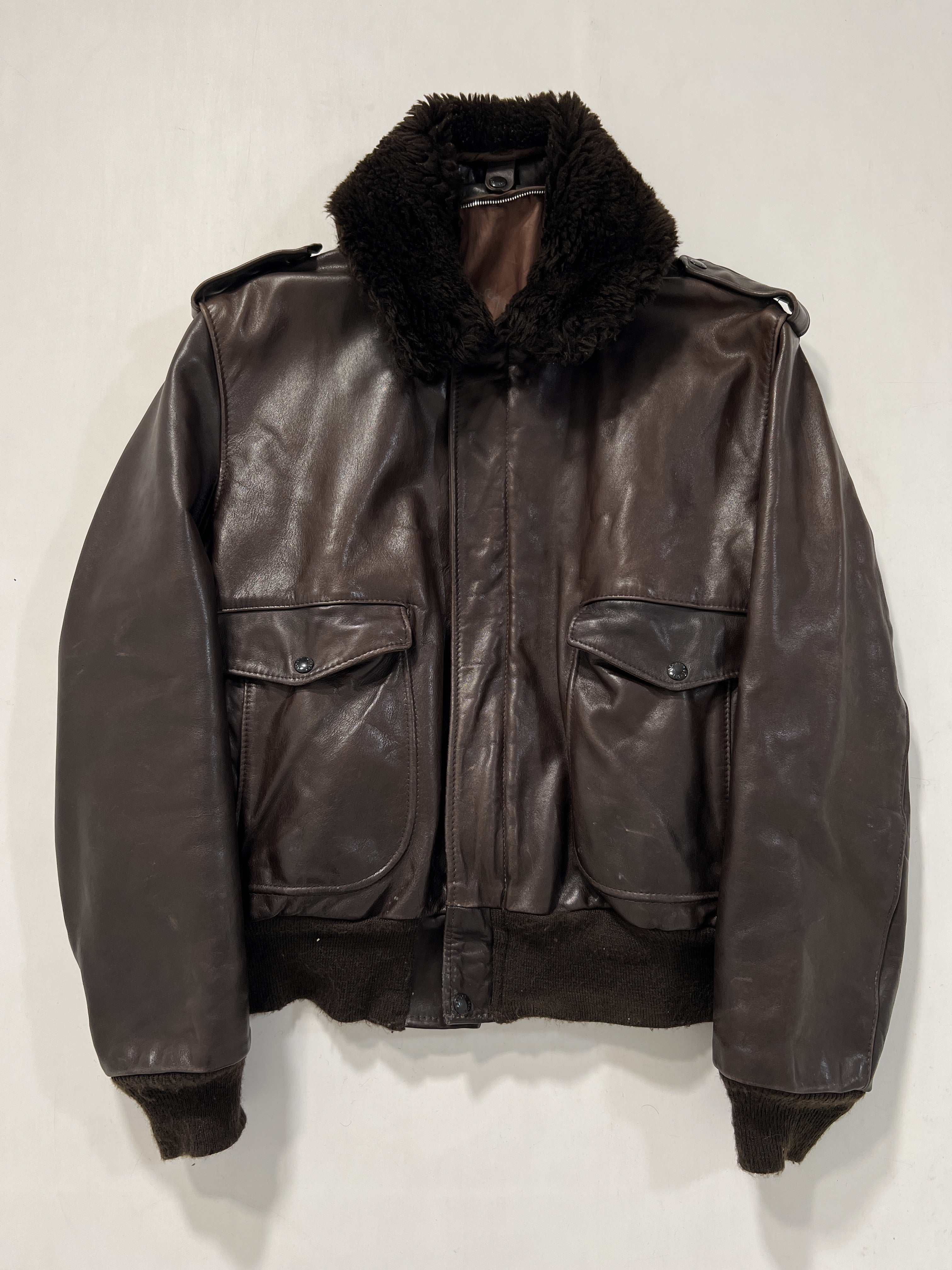 Giacca Pelle Vintage Giubbino In Pelle Schott Schott Lctopgun