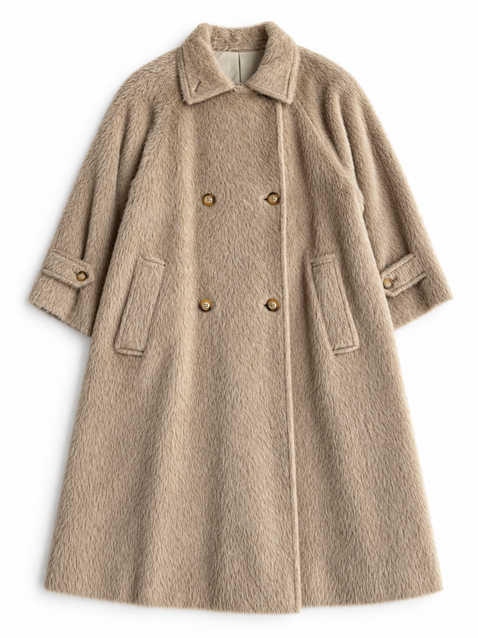 Cappotto vintage Max Mara alpaca / lana tg 38