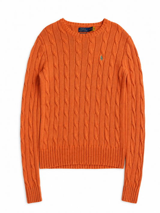 Maglia vintage Ralph Lauren cotone a treccia tg S/M