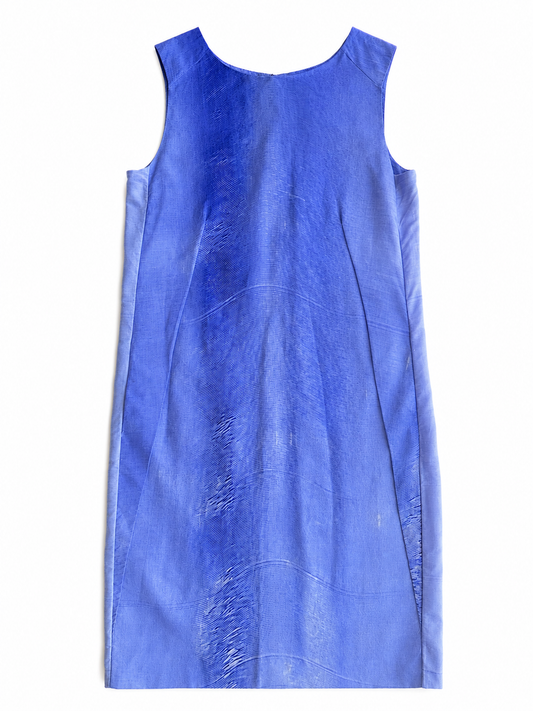 Vestito vintage Marni blue in seta tg 42