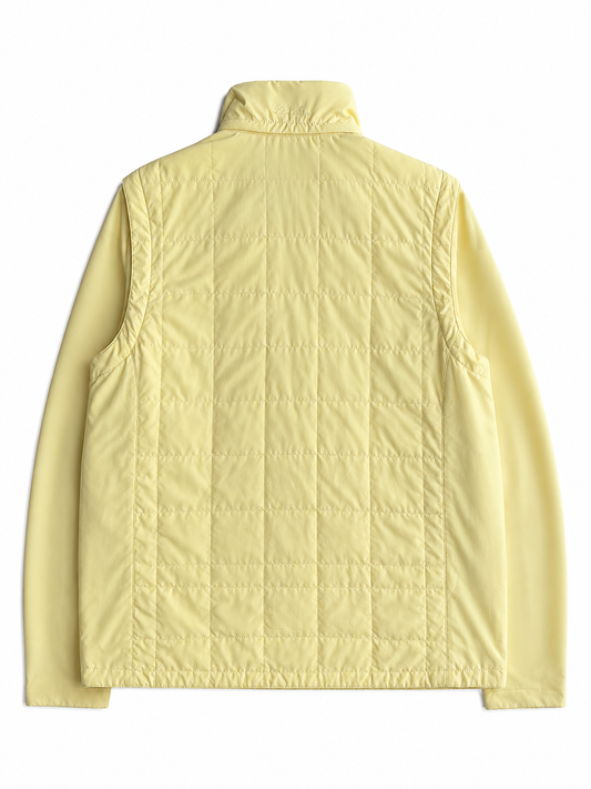 Giacca vintage Loro Piana trapuntata giallo tg XL