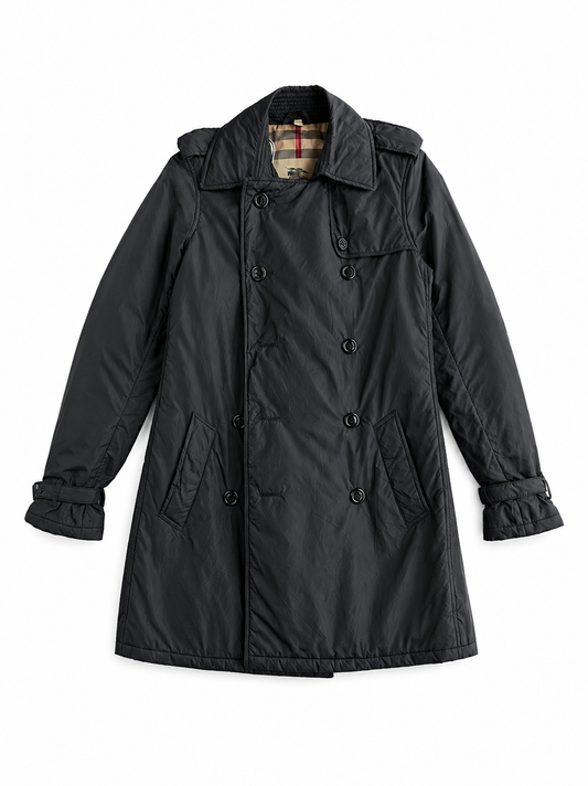 Trench vintage Burberry blu doppiopetto tg 38