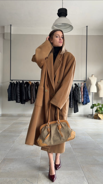 Cappotto vintage Giorgio Armani lana/cashmere tg XL