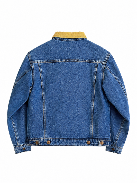 Giacca vintage Valentino Sherpa in denim tg M