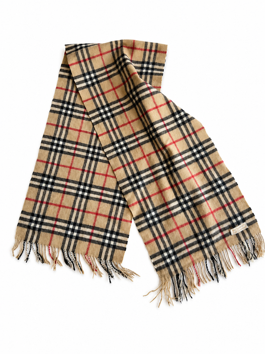 Sciarpa vintage Burberry 100% cashmere