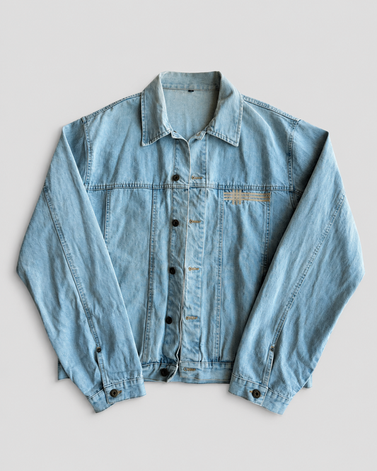 Giacca vintage Burberry denim tg L
