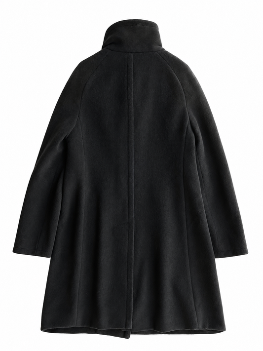 Cappotto vintage Max Mara nero lana tg 44