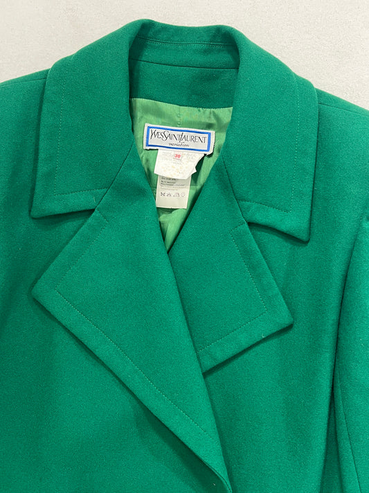 Blazer vintage Yves Saint Laurent lana doppiopetto tg 38
