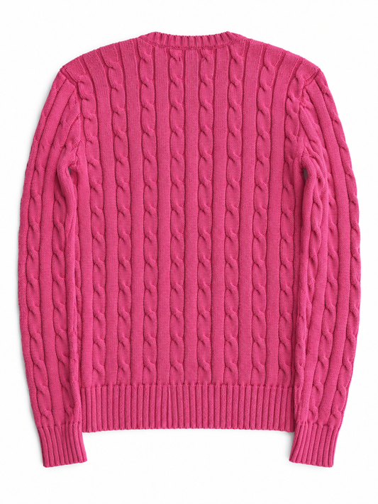 Maglia vintage Ralph Lauren cotone a treccia tg XS