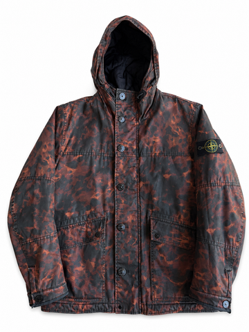 Giacca vintage Stone Island printed tortoise raso tg L
