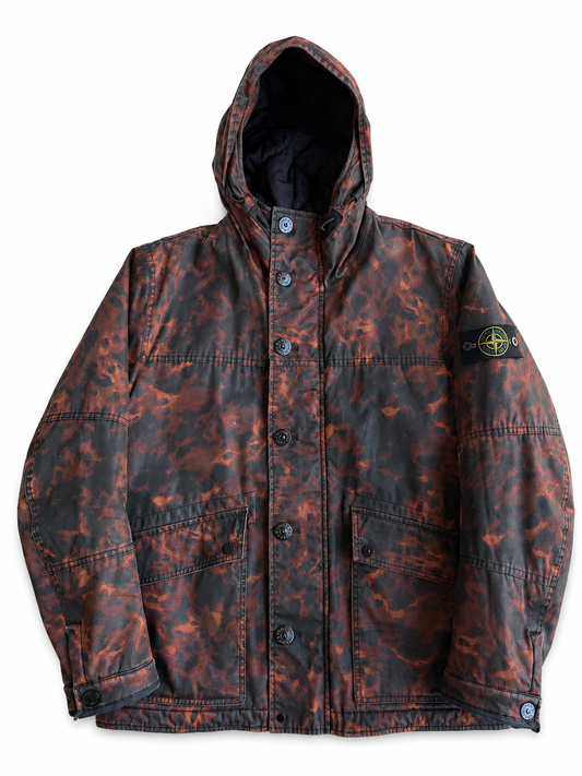 Giacca vintage Stone Island printed tortoise raso tg L