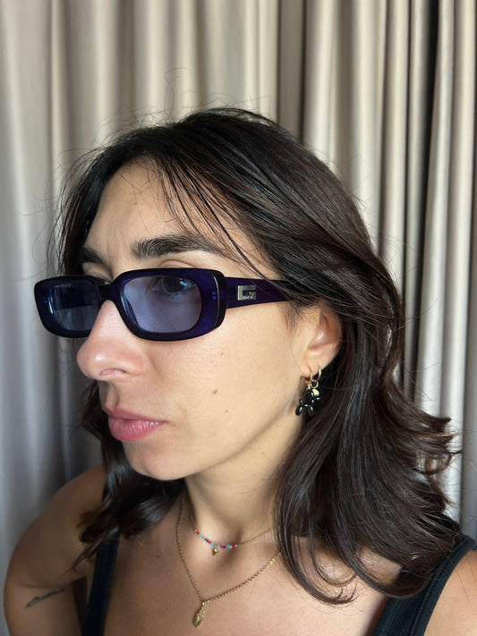 Occhiali Gucci vintage blu