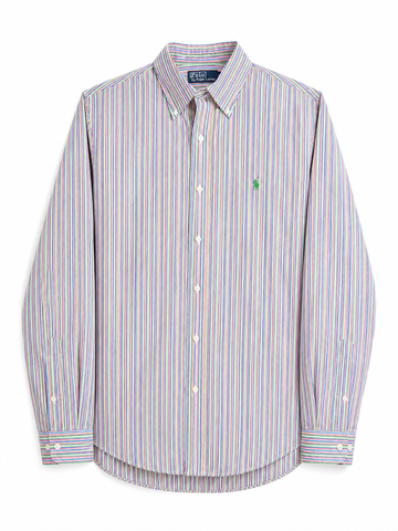 Camicia vintage Ralph Lauren righe tg XL