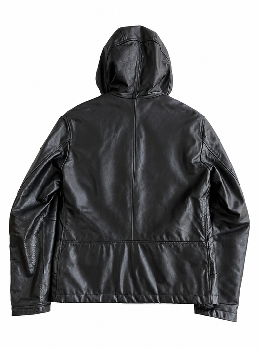 Giacca vintage Stone Island in pelle double face tg L