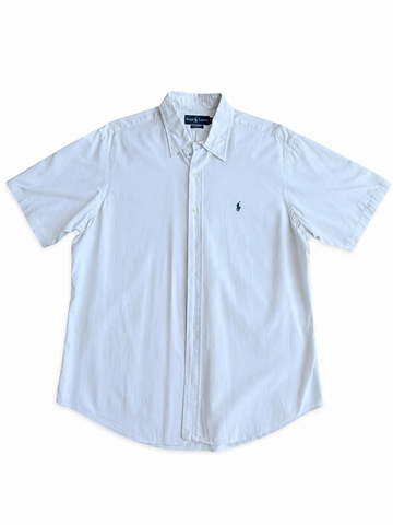 Camicia vintage Ralph Lauren bianco tg XL