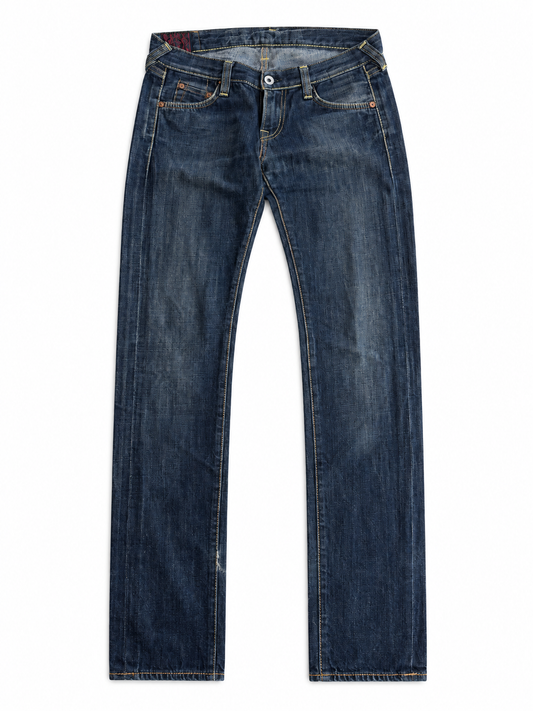Jeans vintage EVISU denim Big Daicock tg 27