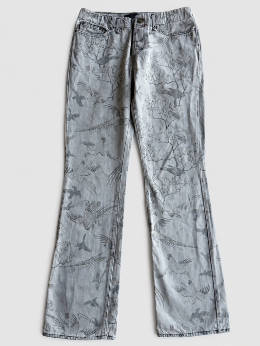 Pantaloni vintage Cavalli denim tg 32