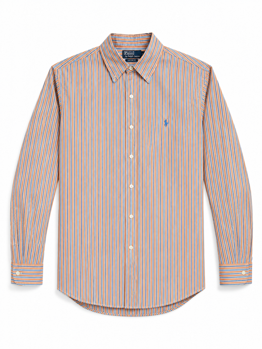 Camicia vintage Ralph Lauren righe pesca tg M