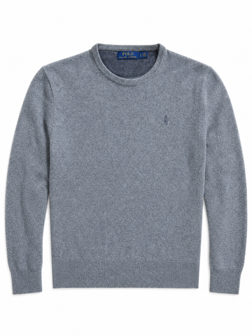 Maglia vintage Ralph Lauren lana merino grigio tg S