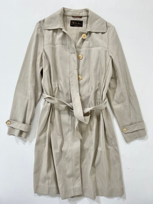 Cappotto vintage Loro Piana con cintura tg M