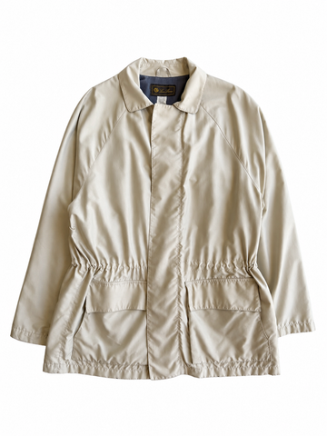 Giacca vintage Loro Piana avorio con coulisse tg L