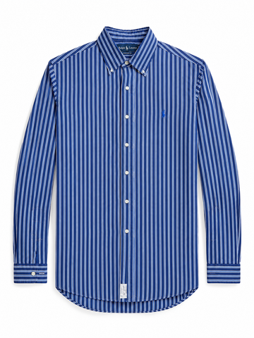 Camicia vintage Ralph Lauren righe blu tg M