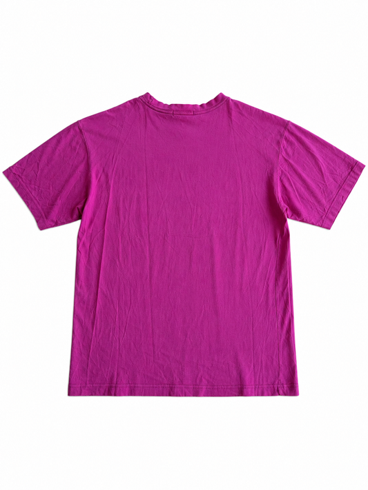 T-shirt vintage Yves Saint Laurent cotone logo blu tg M/L