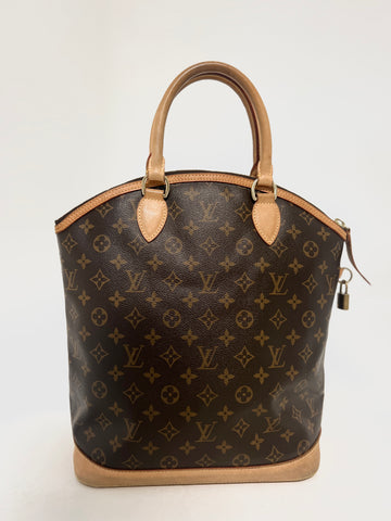 Borsa vintage Louis Vuitton lockit a mano