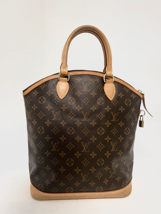 Borsa vintage Louis Vuitton lockit a mano