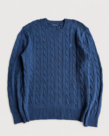 Maglia vintage Ralph Lauren cotone a treccia tg M