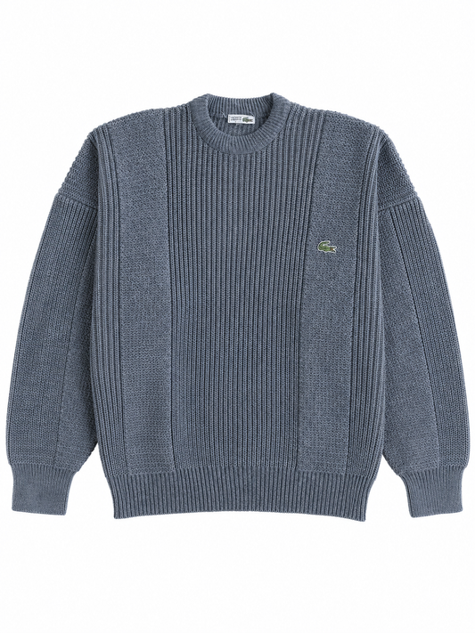 Maglia vintage Lacoste lana grigio tg L
