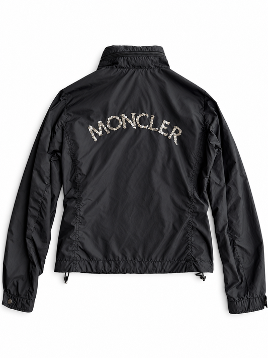 Giacca vintage Moncler leggera nero tg 2