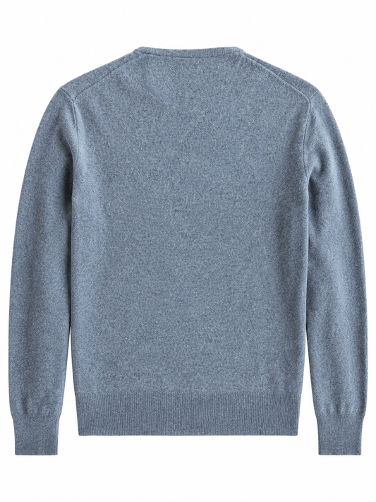 Maglia vintage Ralph Lauren lana merino grigio tg S