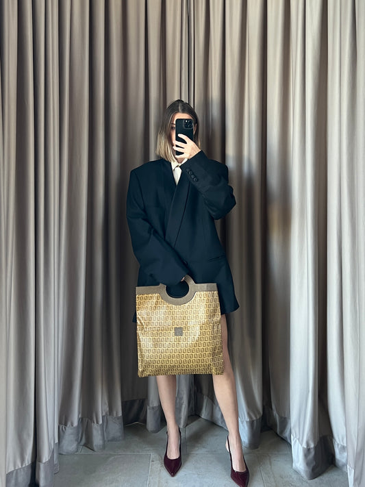 Borsa vintage Fendi monogram a mano
