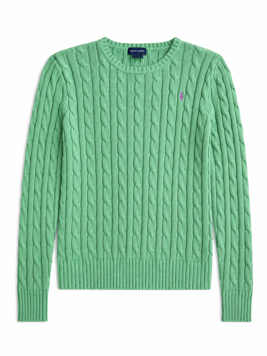 Maglia vintage Ralph Lauren cotone a treccia tg S