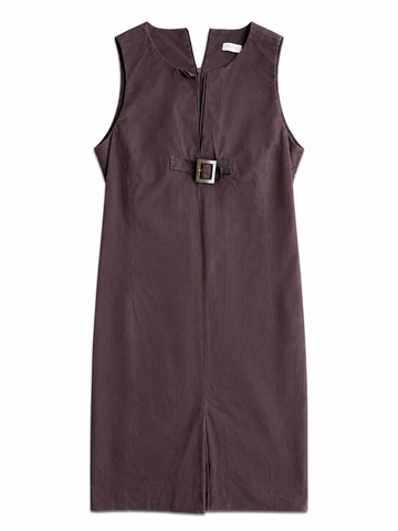 Vestito vintage Valentino marrone cotone tg 46