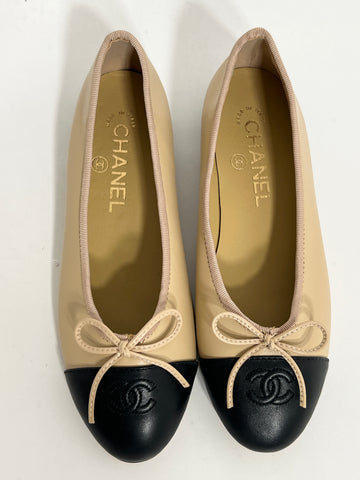 Scarpe vintage Chanel ballerine tg 36