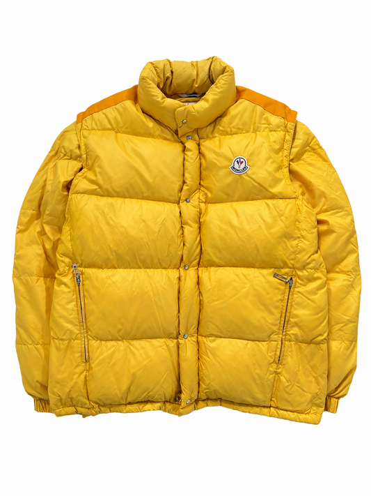 Giacca vintage Moncler Grenoble giallo tg M/L