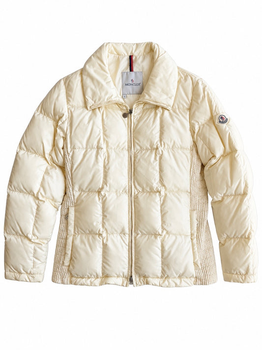 Giacca vintage Moncler grenoble panna tg 3