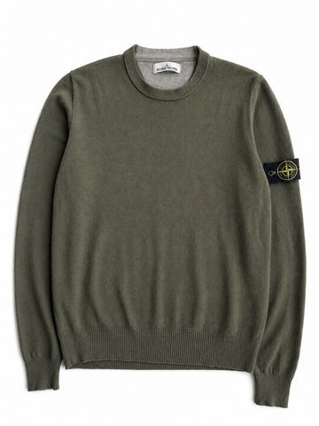 Maglia vintage Stone Island lana verde tg M