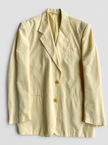 Blazer vintage Yves Saint Laurent burro tg 50