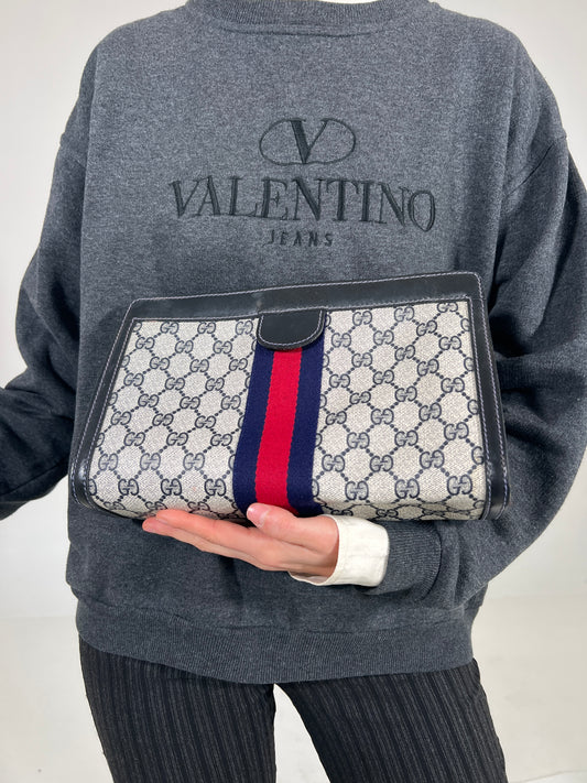 Borsa pochette vintage Gucci monogram