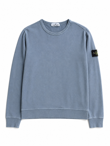 Maglia vintage Stone Island cotone celeste tg M