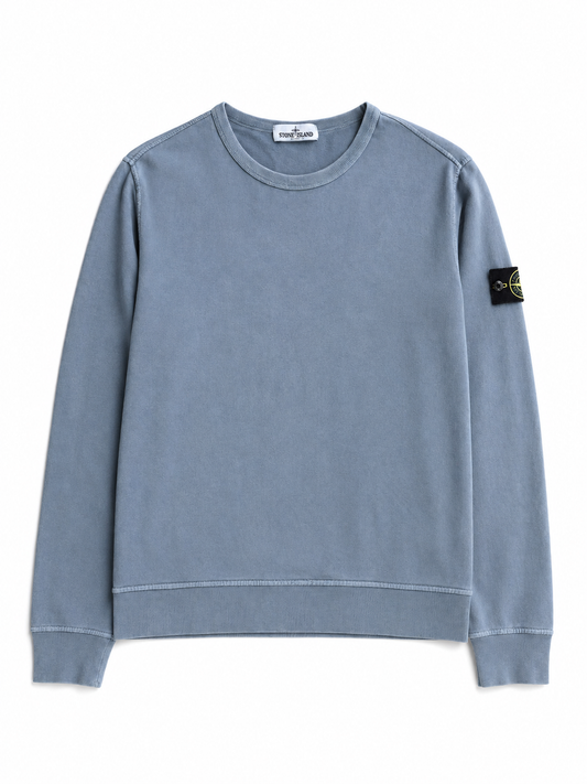 Maglia vintage Stone Island cotone celeste tg M