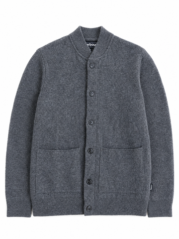 Maglia vintage Barbour in lana grigio tg M