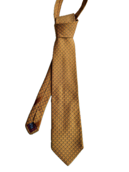 Cravatta vintage S. Ferragamo seta