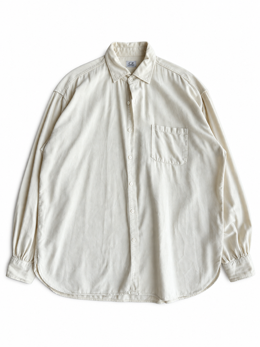 Camicia vintage CP Company millerighe beige tg XL