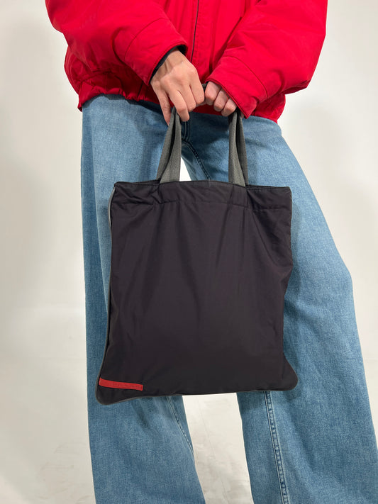 Borsa vintage Prada sport nera
