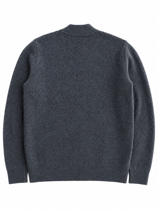 Maglia vintage Barbour in lana grigio tg M
